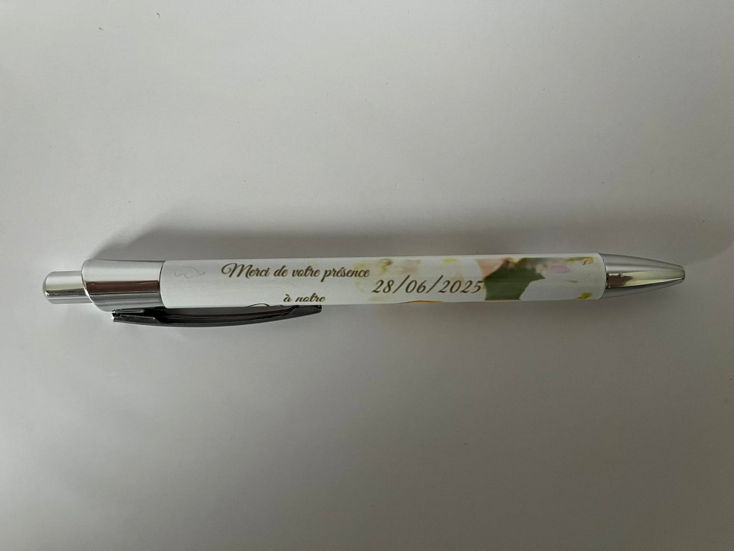 Stylo personnalisé Mariage