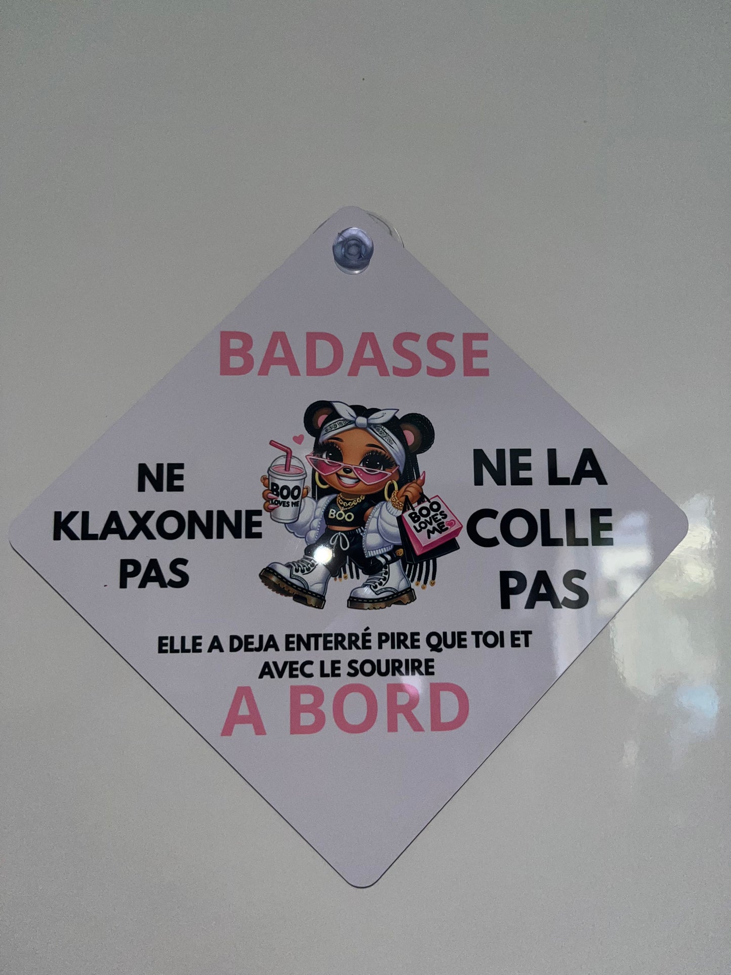 Plaque ventouse