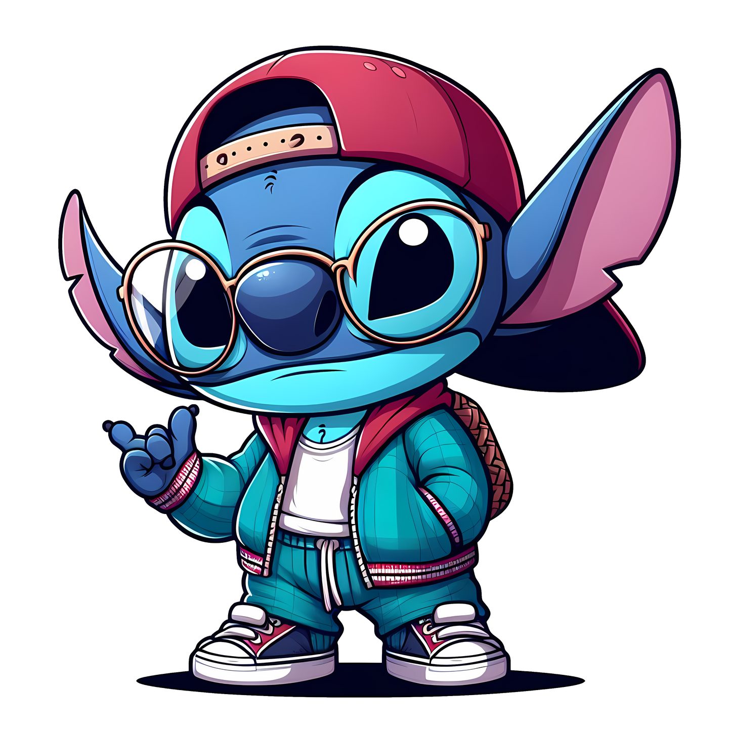 Gourde Stitch et angel personnalisé
