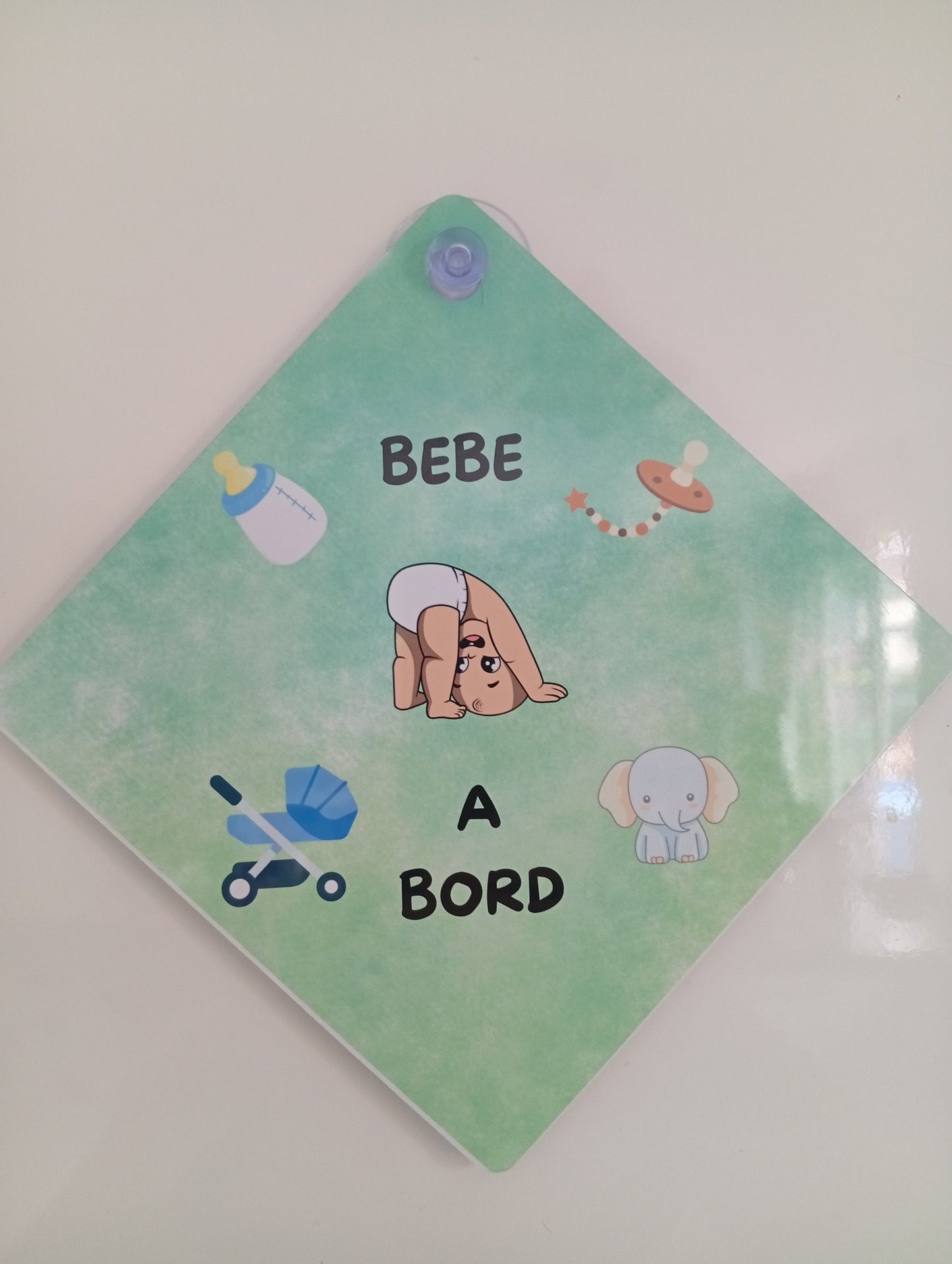 Plaque ventouse