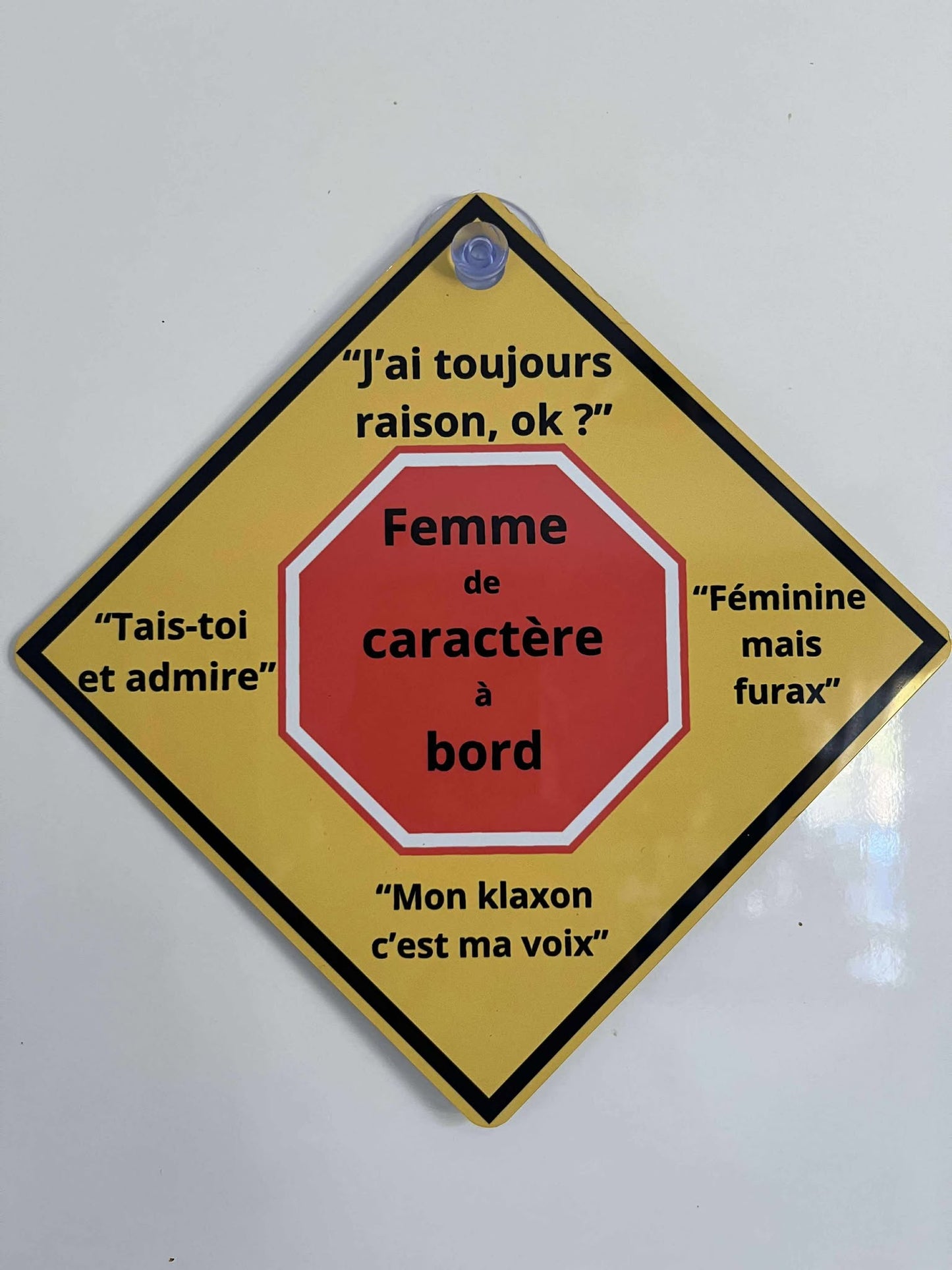 Plaque ventouse