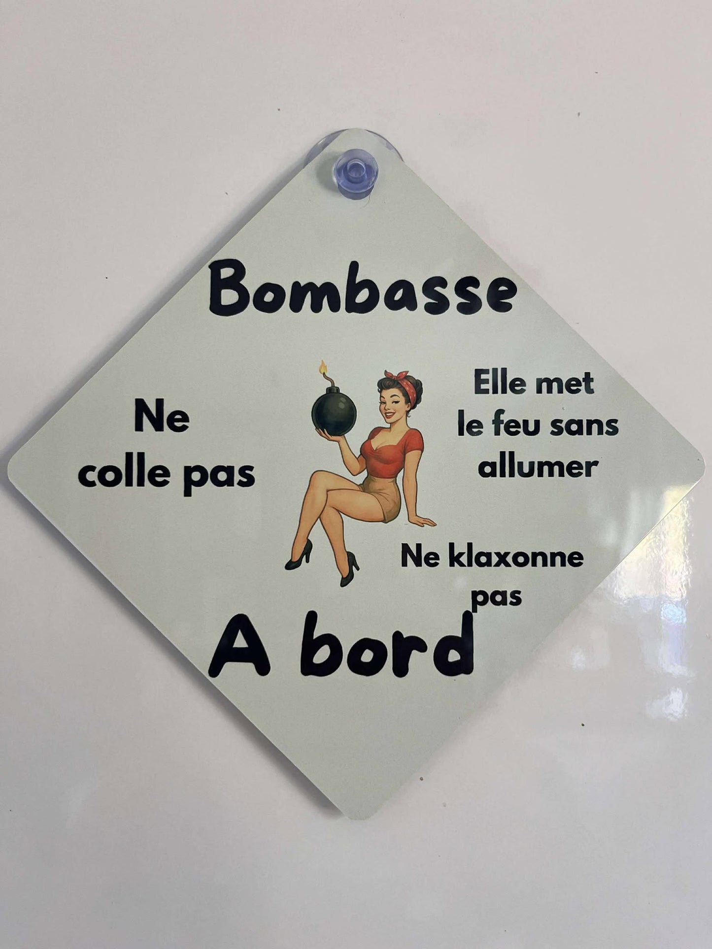 Plaque ventouse