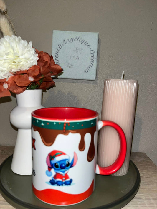 Mug Kinder Surprise 🎅✨ – Édition Noël Personnalisée