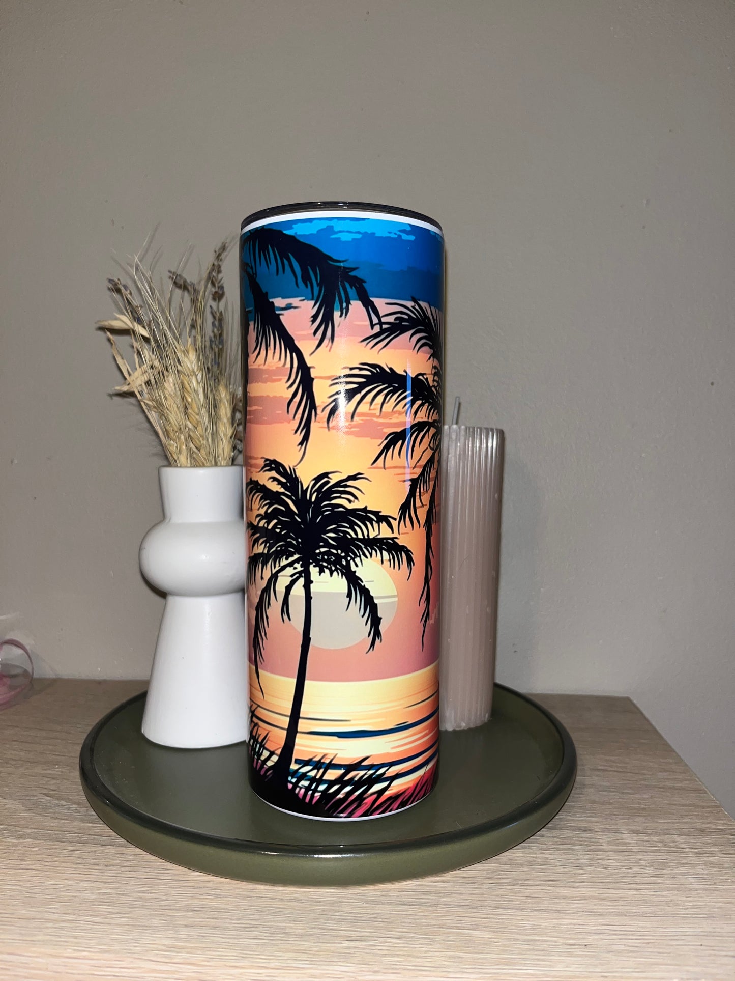 Tumbler coucher de soleil