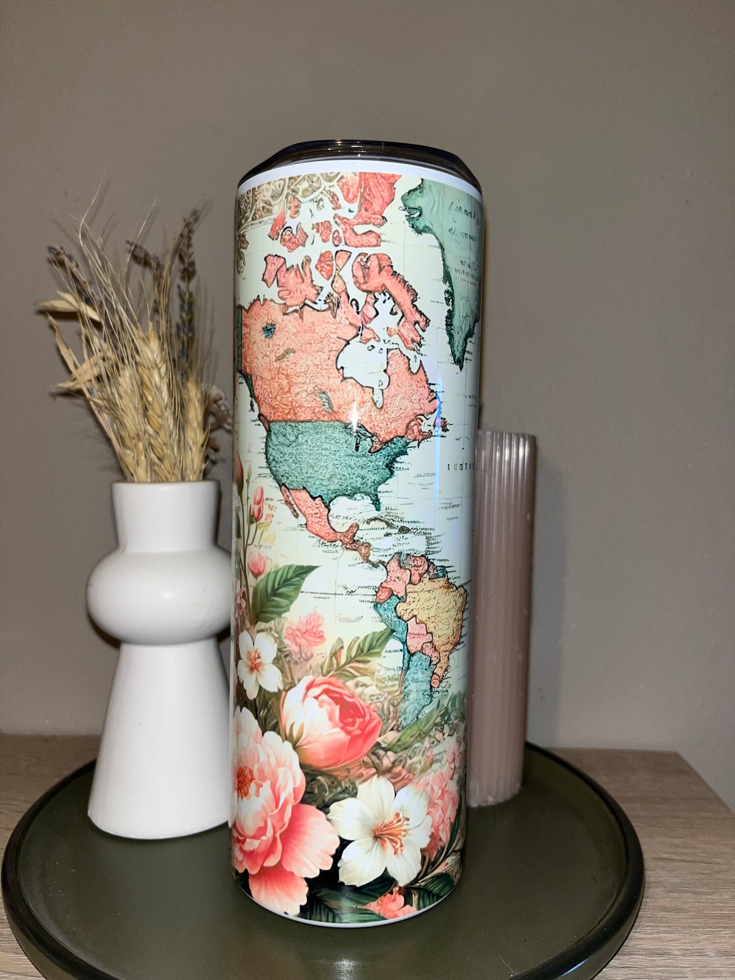 Tumbler map monde