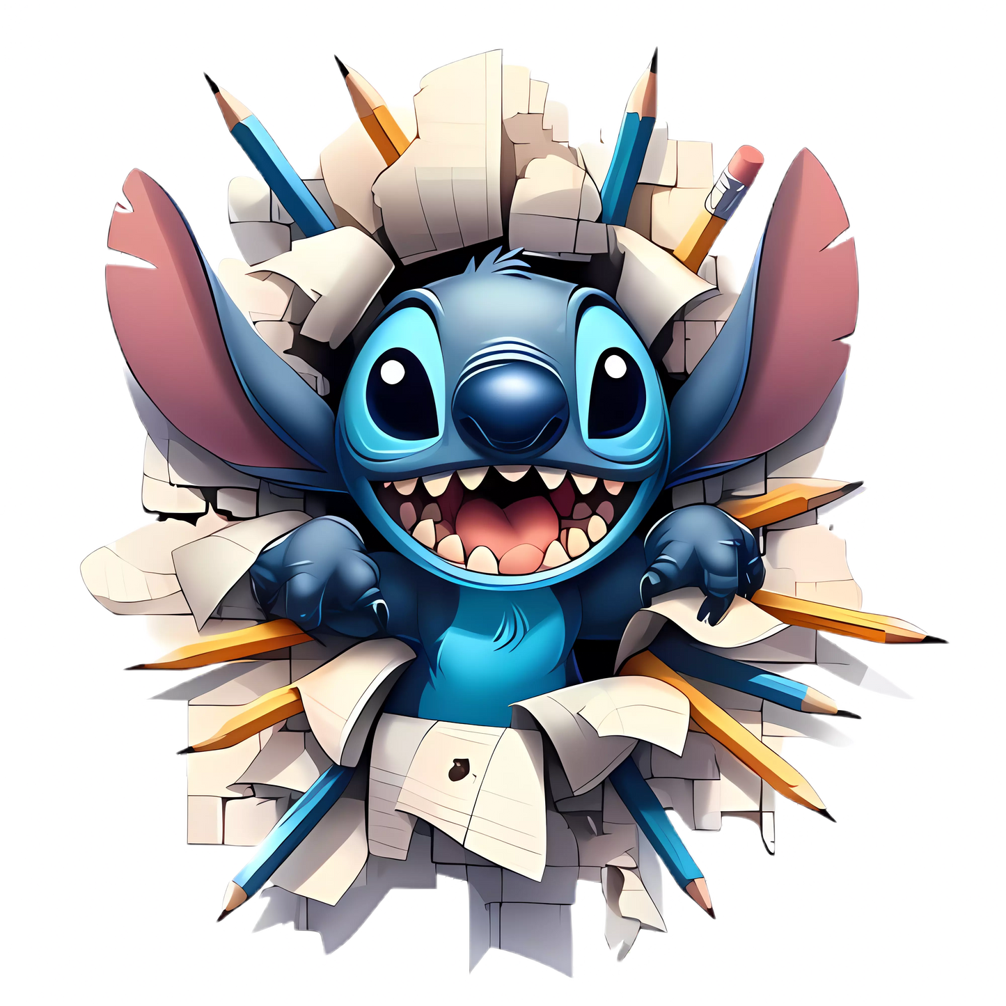Gourde Stitch et angel personnalisé
