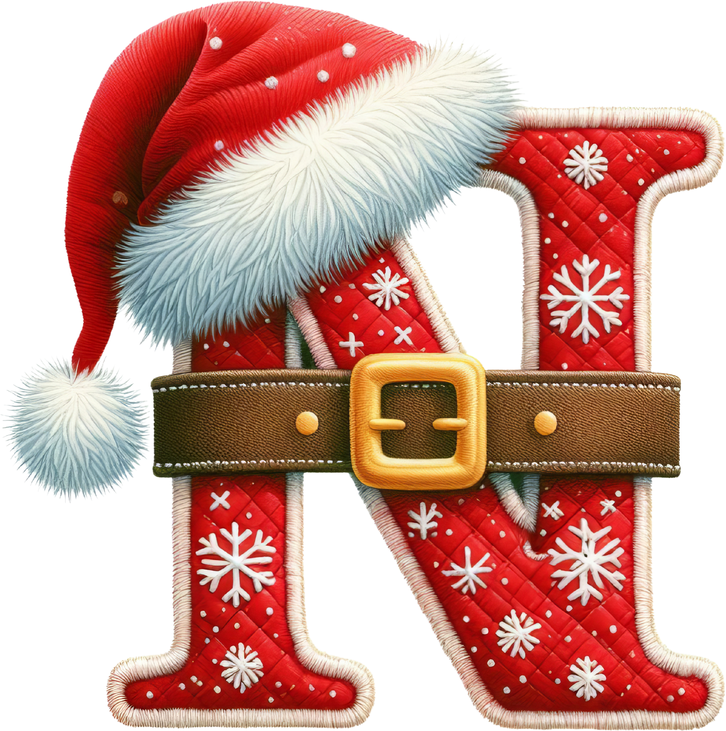 Mug Lettre Thème Noël