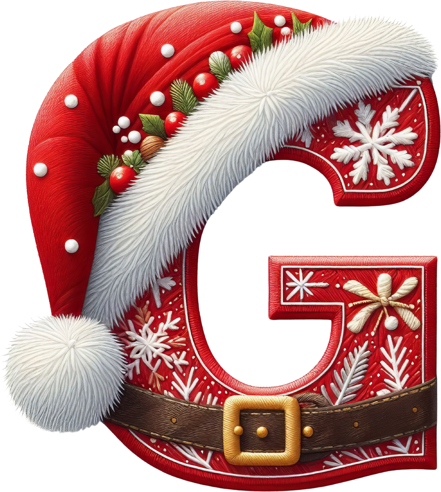 Mug Lettre Thème Noël
