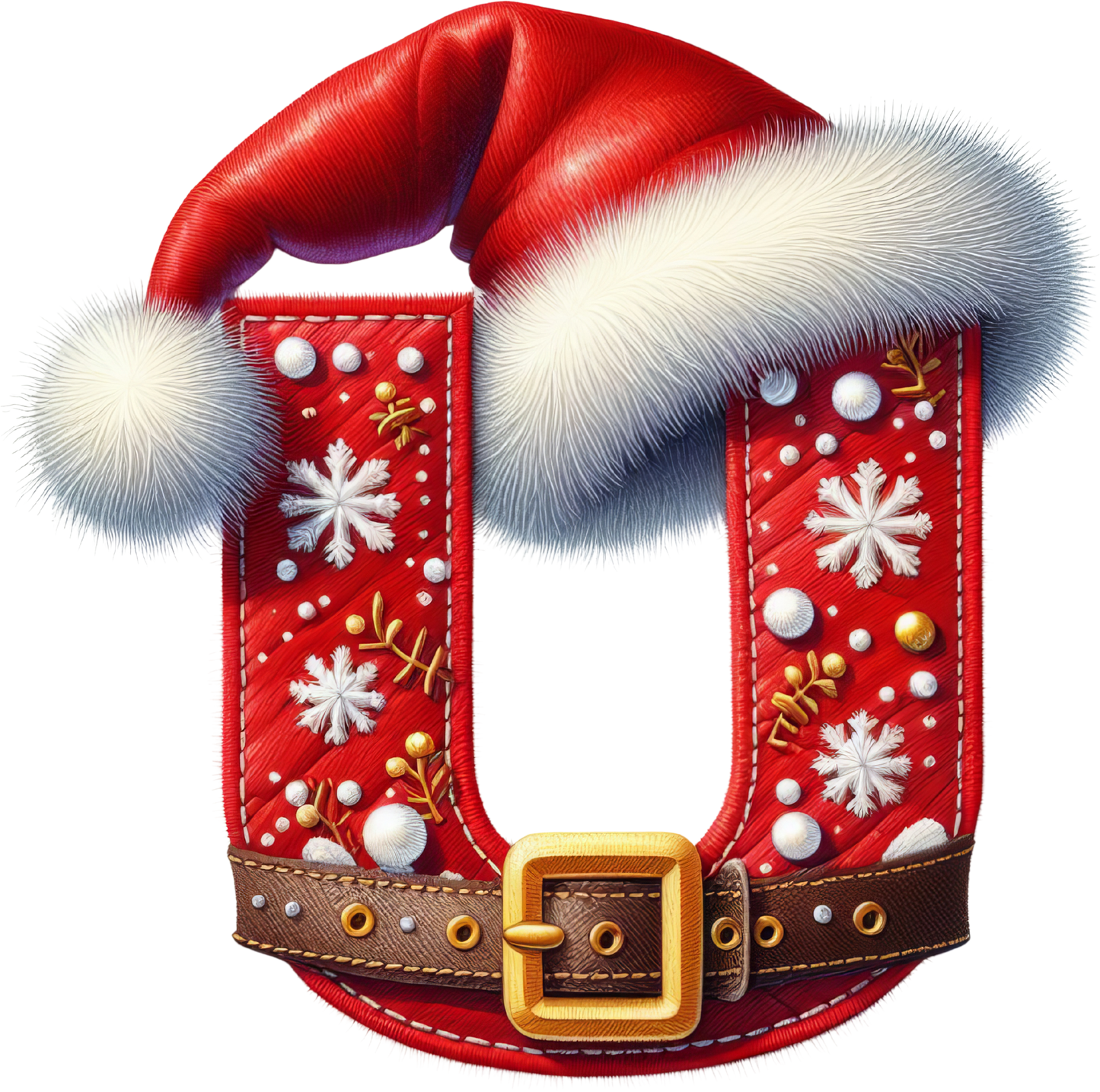 Mug Lettre Thème Noël