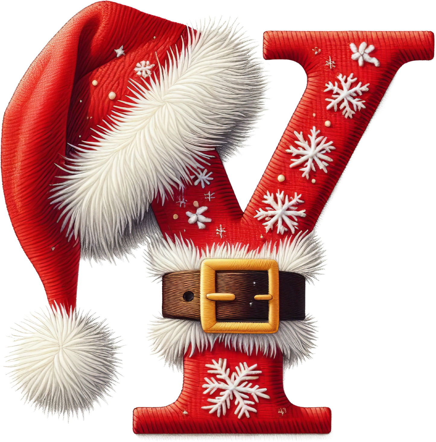 Mug Lettre Thème Noël