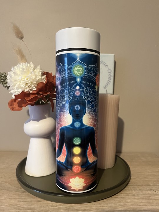 Thermos avec inducteur de température