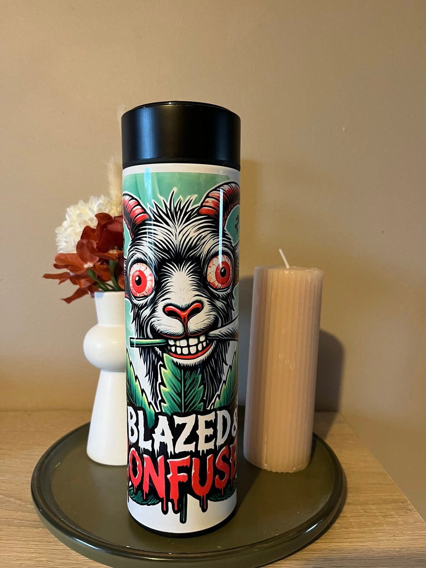 Thermos avec inducteur de température