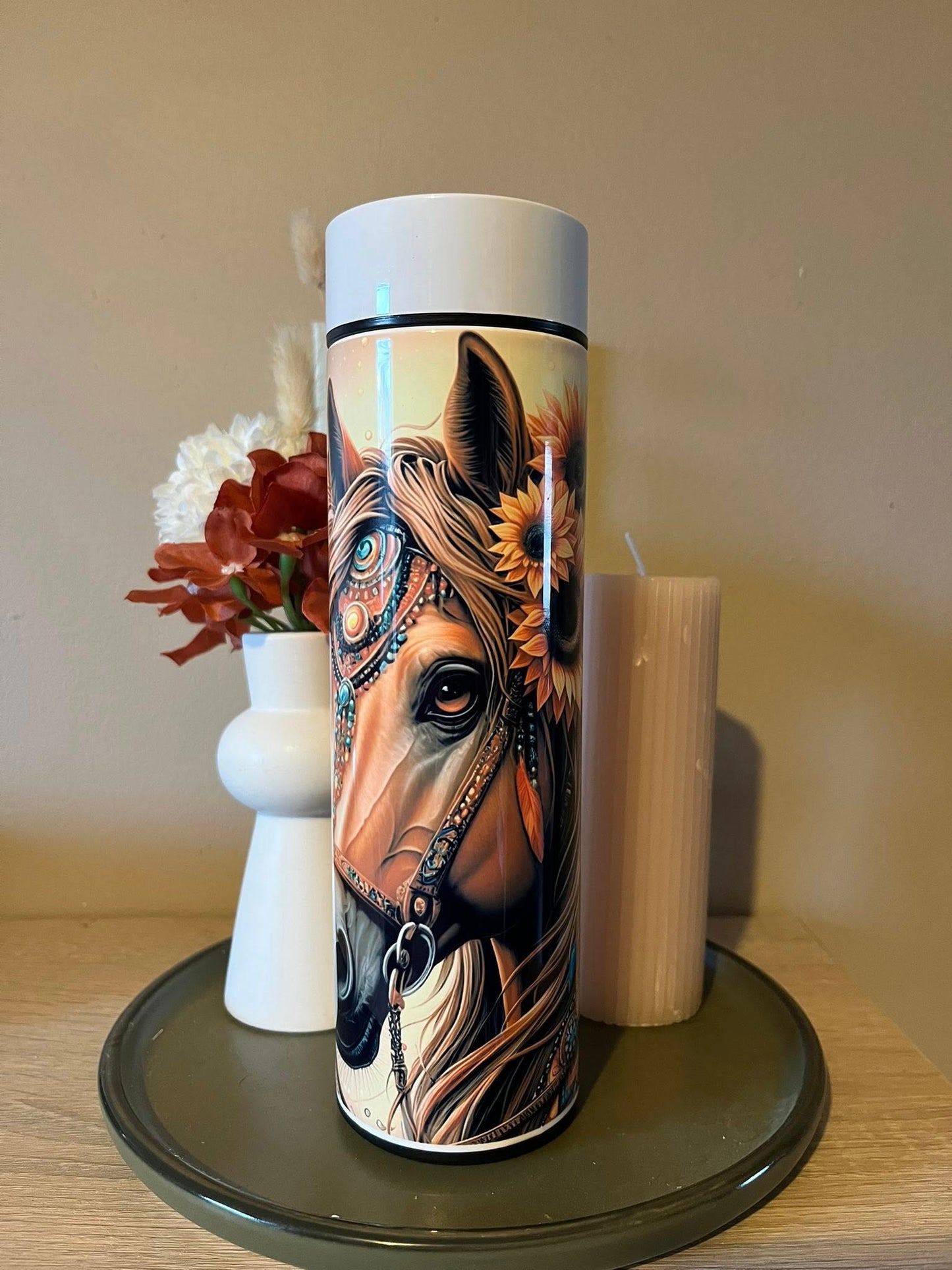 Thermos avec inducteur de température