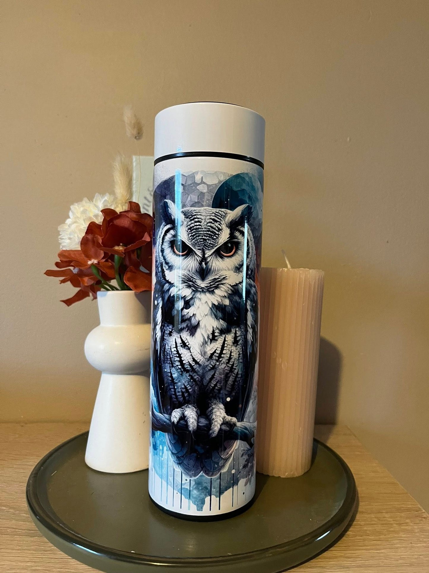 Thermos avec inducteur de température