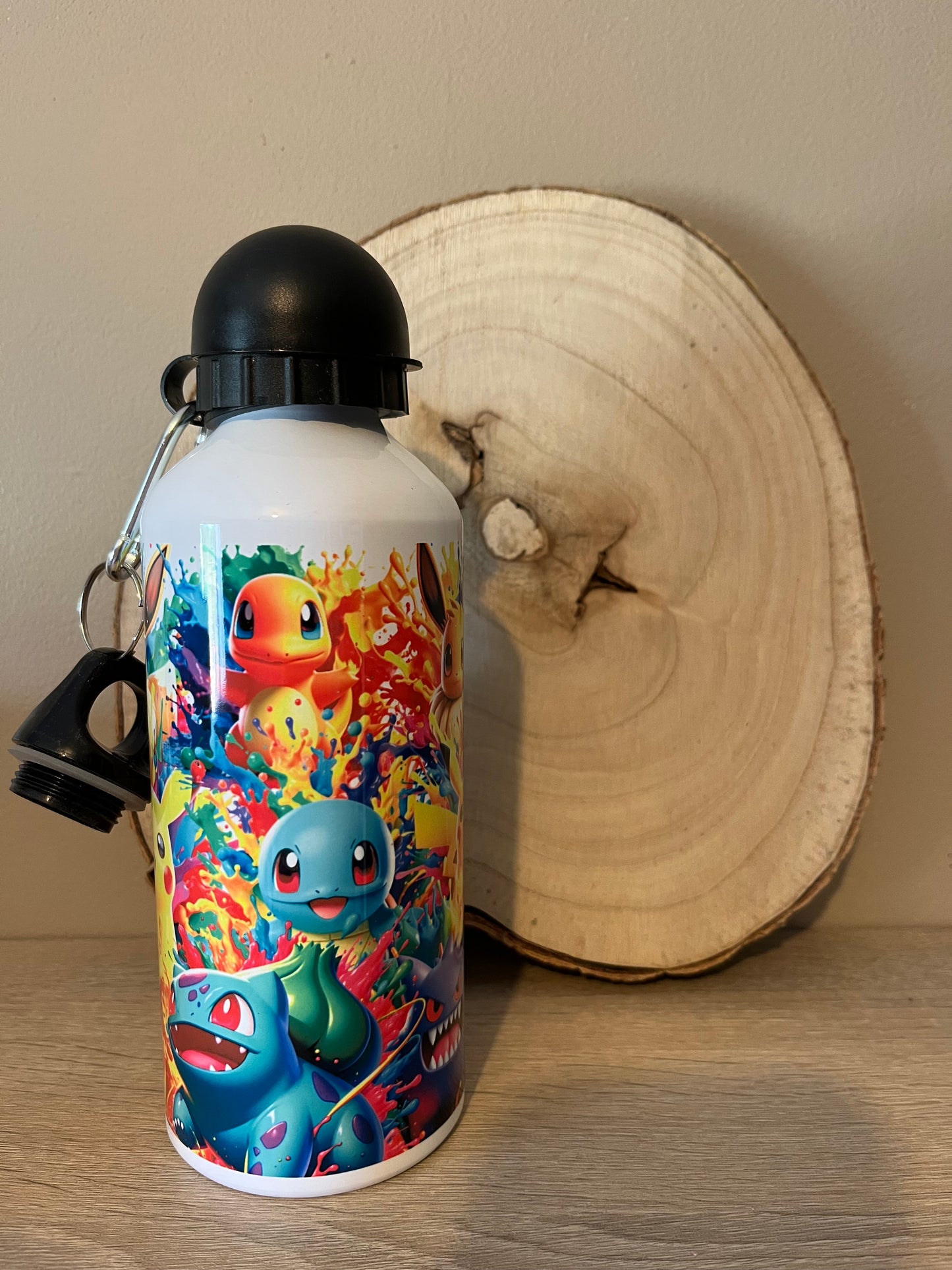 Nom du produit : Gourde personnalisée 600ml – Motif & prénom au choix