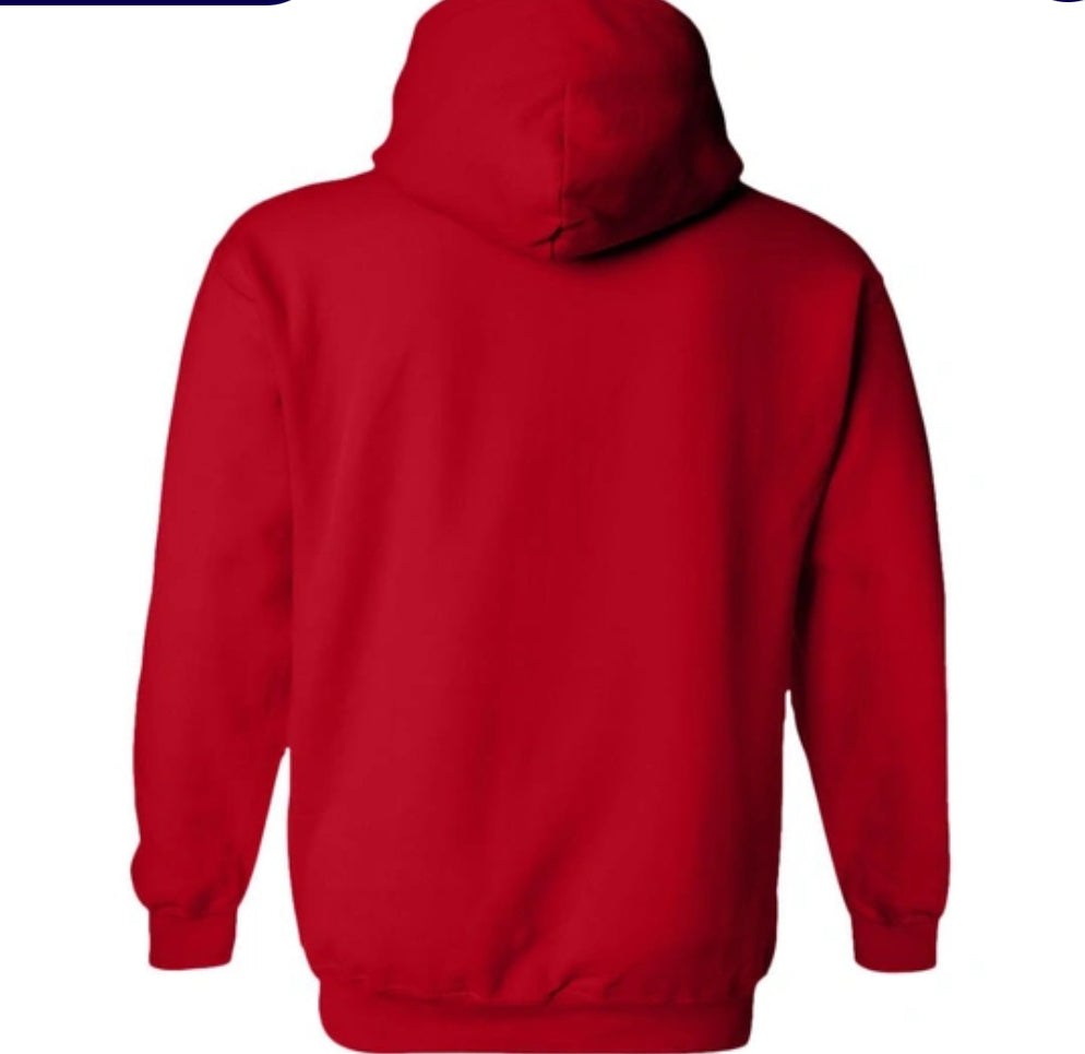 sweat personnalisé rouge