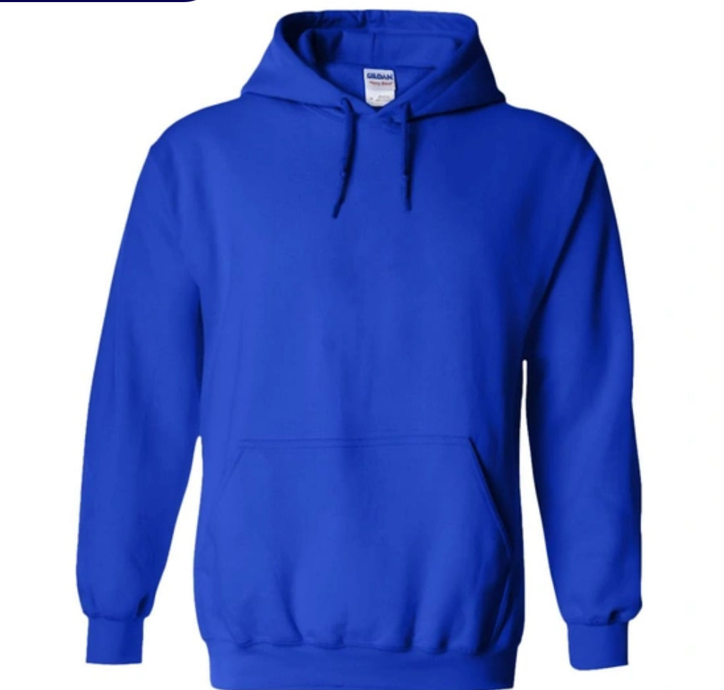 sweat personnalisé bleu