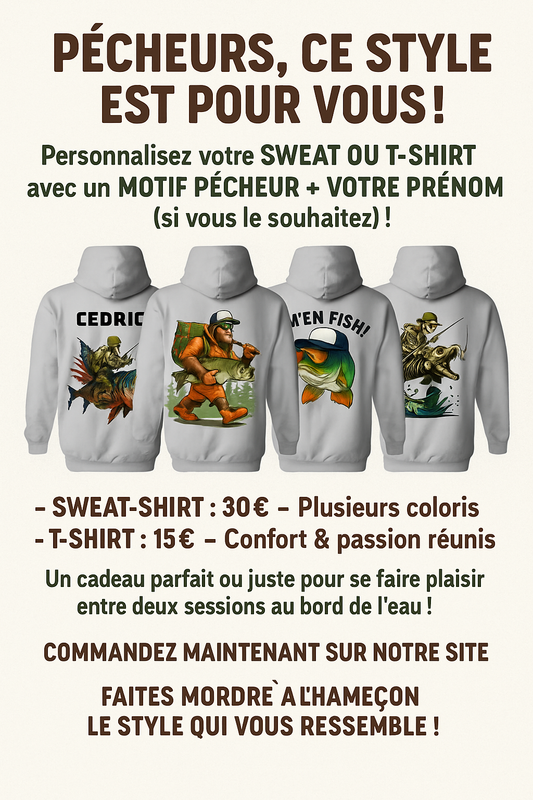 Sweat-shirt pêcheur