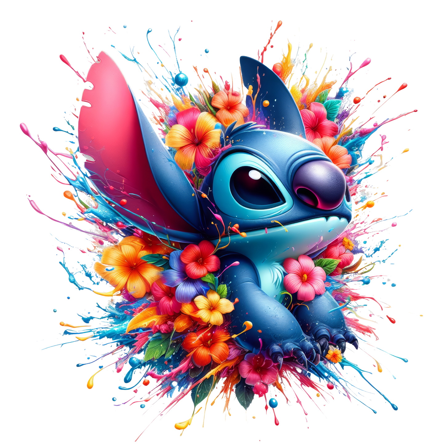 Gourde Stitch et angel personnalisé 