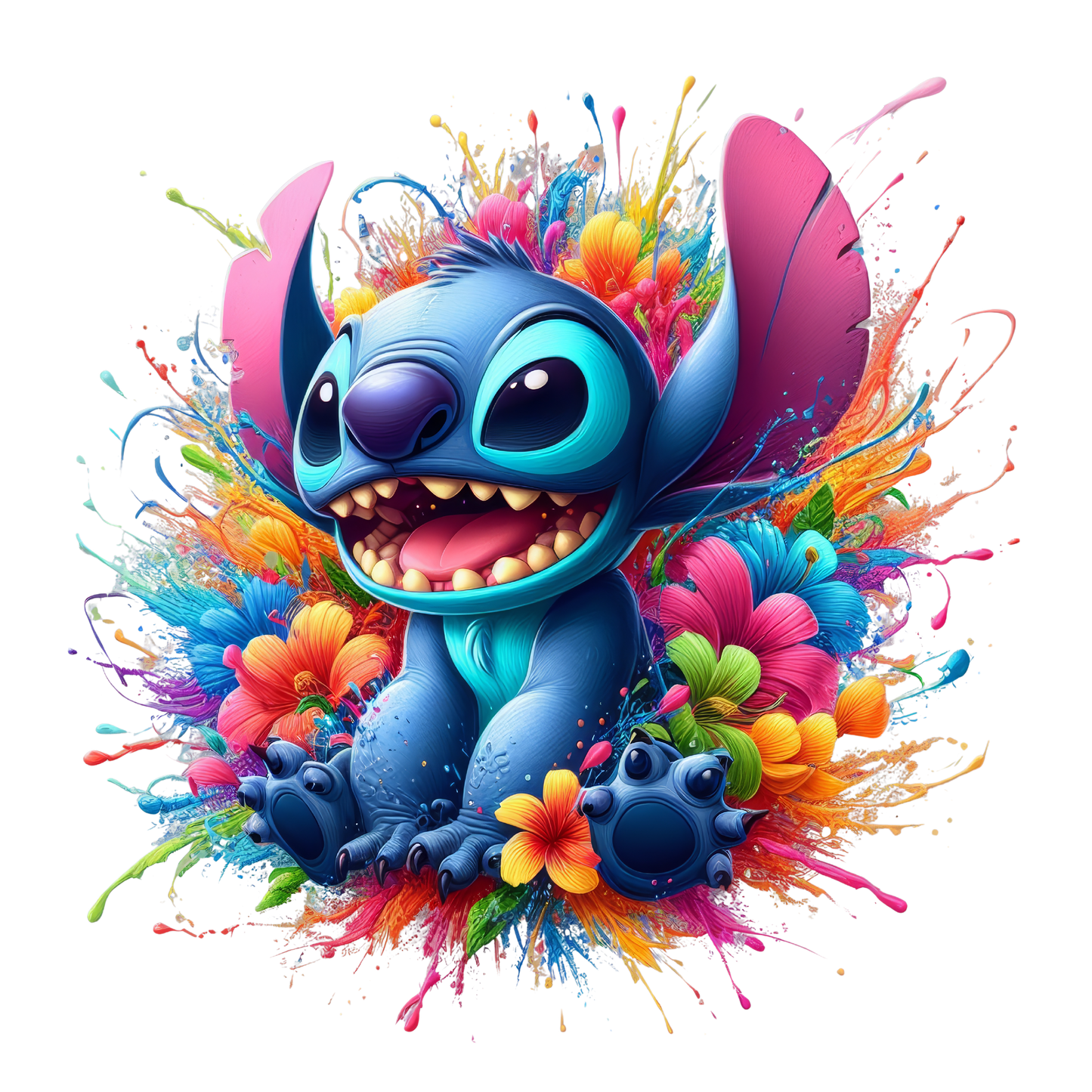 Gourde Stitch et angel personnalisé 