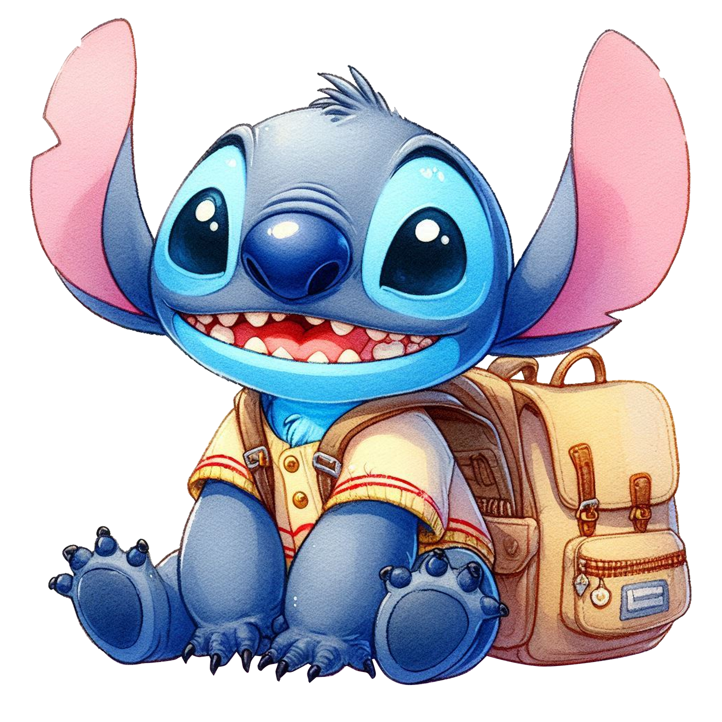 Gourde Stitch et angel personnalisé 
