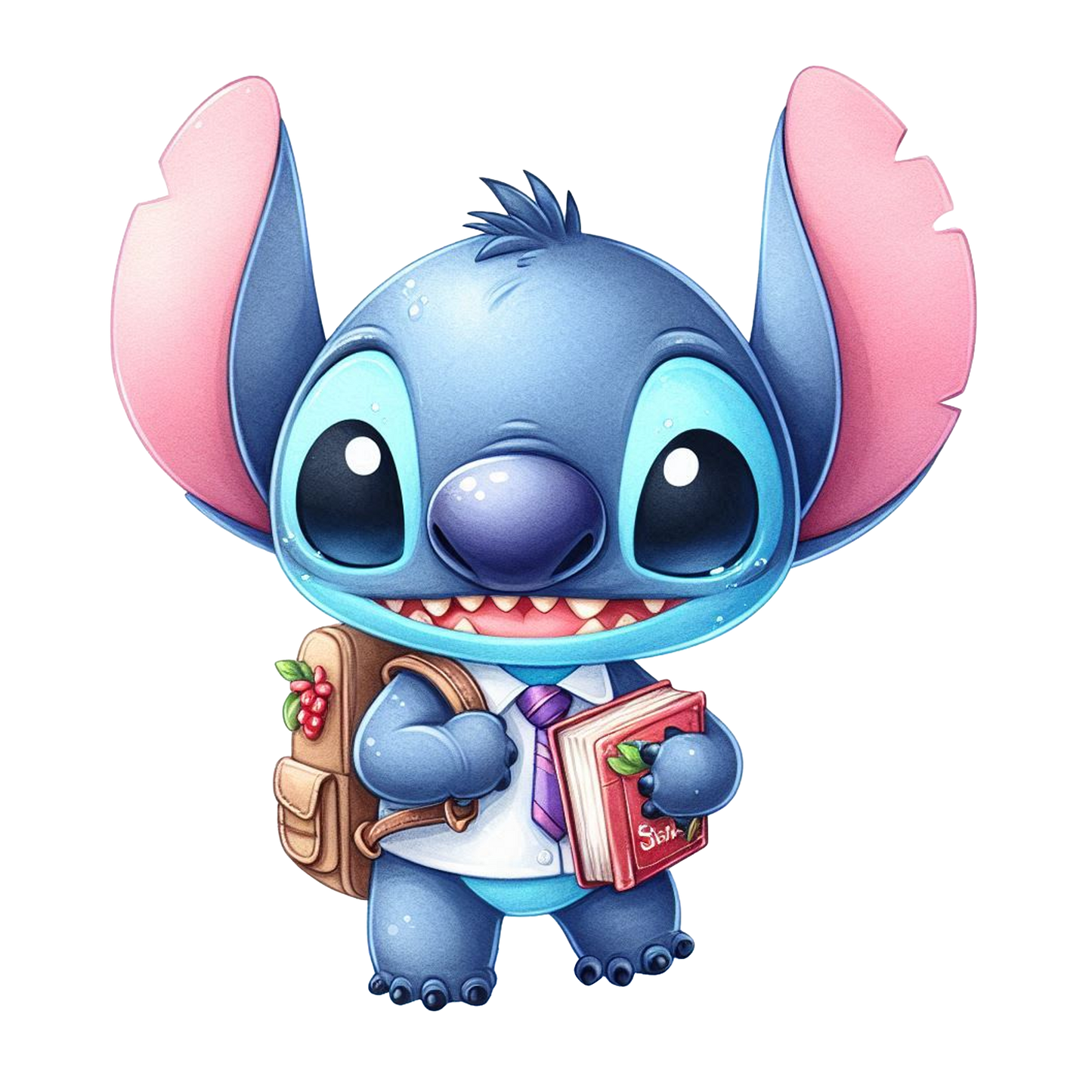 Gourde Stitch et angel personnalisé 